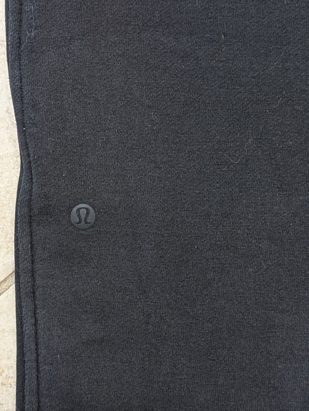 Lululemon Black Scuba Jogger High Rise Sweat pants 6 W5CVAS Athleisure - Picture 5 of 6